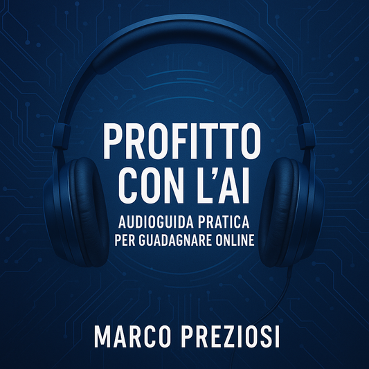 Profitti con l’AI – Audioguida pratica per guadagnare online